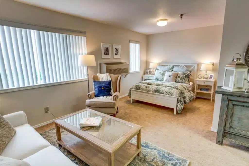 Gilman Grove apartment bedroom