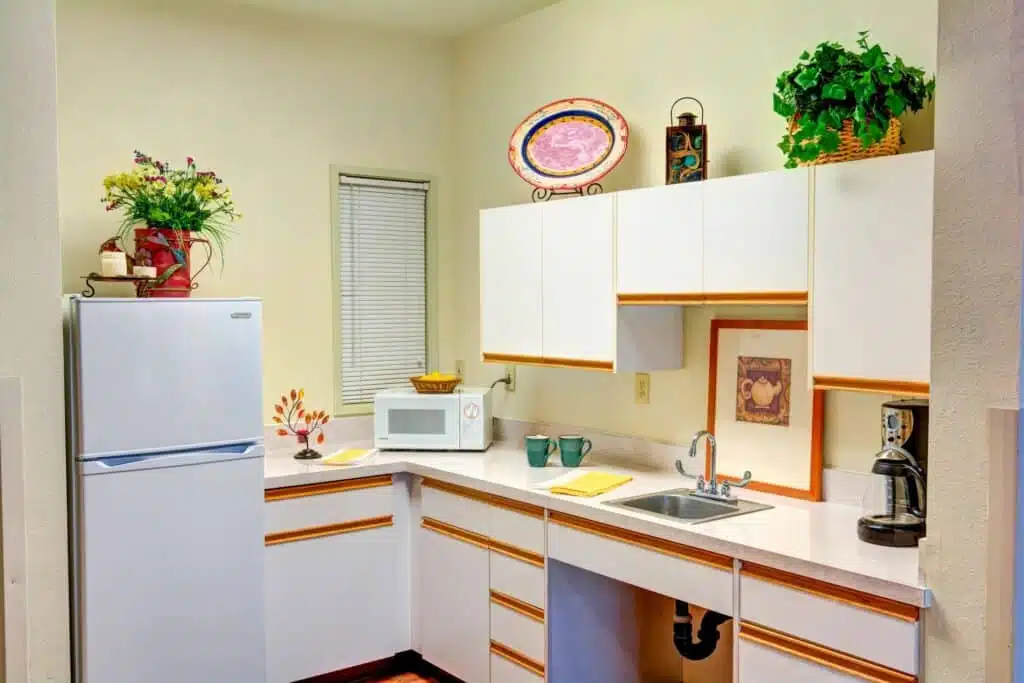 Gilman Grove apartment kitchen