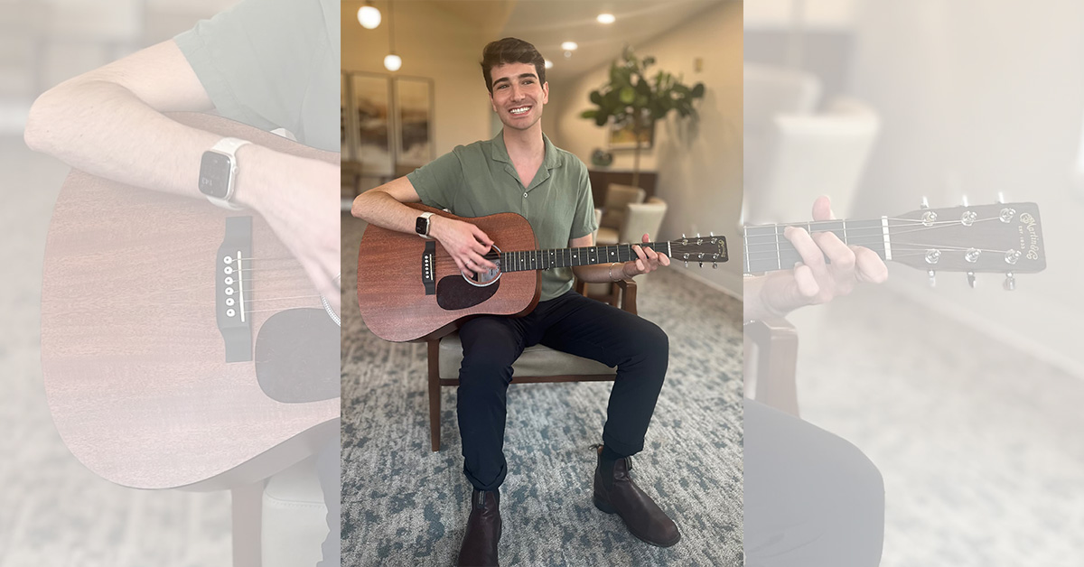 Adam-Featured Adam on Guitar